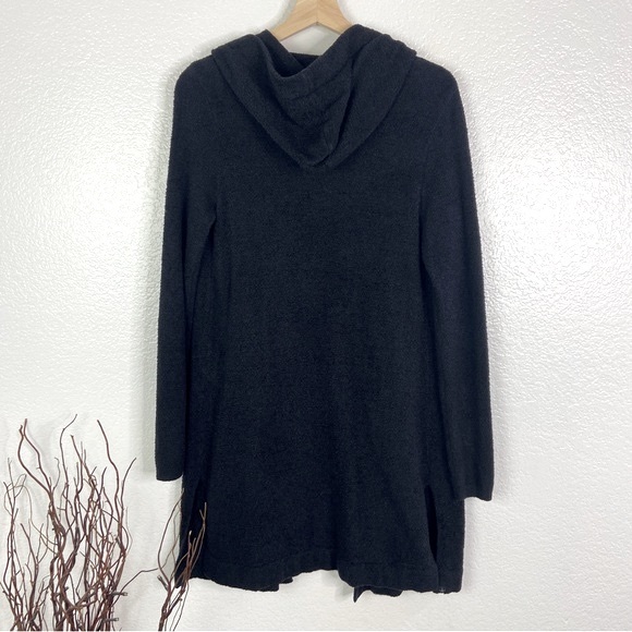 NWOT BAREFOOT DREAMS Cozychic Lite Coastal Hooded Cardigan - Picture 6 of 8